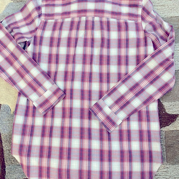 EUC Madewell Manhasset Plaid Ex-boyfriend Shirt - Picture 7 of 7